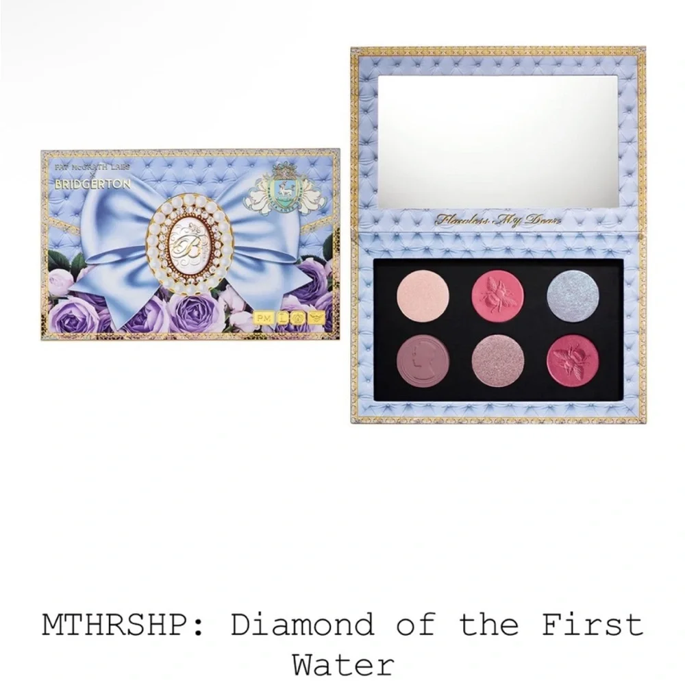 Pat McGrath Labs Bridgerton Eyeshadow Palette Limited edition and divine blush